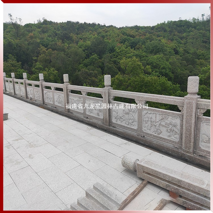 景區石雕欄桿圖片